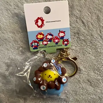 먀쿠먀쿠 폼폼푸딩 입체 마스코트 컬러 키링 오사카 간사이 박람회 변신