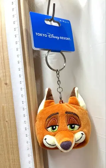 주토피아 팬캡 키체인 키링 닉 디즈니 리조트