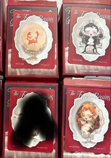 The Frost Beans 3체 세트 SKULLPANDA 스컬팬더