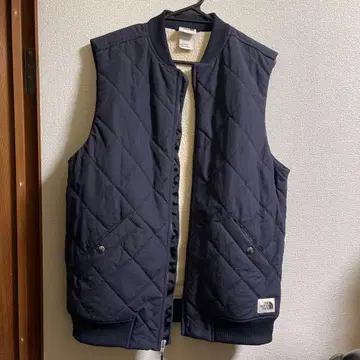THE NORTH FACE 네이비 퀼팅 베스트 S