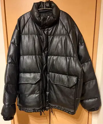 [ FREAK'S STORE 인조 가죽 패딩 자켓 M 사이즈 ]