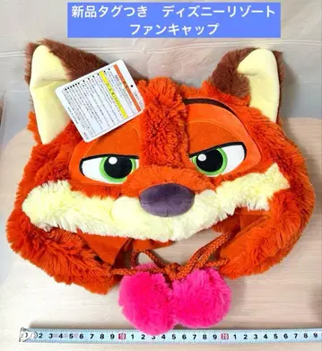 닉 주토피아 팬캡 모자 디즈니 리조트 여우