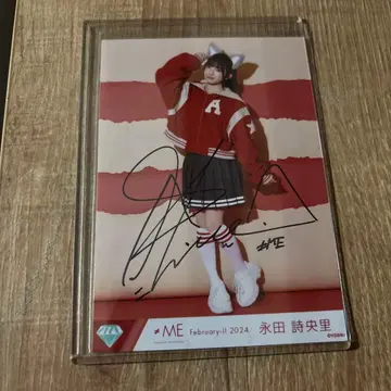 노이메 생사진 히로인과 늑대 나가타 시오리 히키 친필