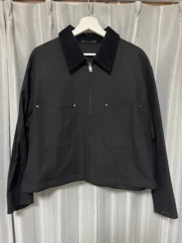 UNIQLO 집업 숏 블루종