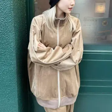 WHIMSIC 파이핑 트랙 자켓