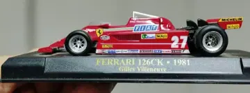 페라리 F1 미니카 126CK 1981년 질 빌뇌브 사양