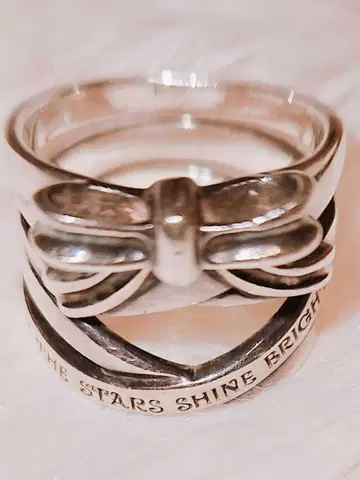 베이비더스타즈 샤인브라이트 리본 링