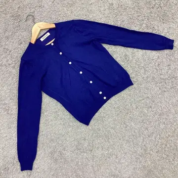 아푸와이저 리셰 가디건 긴팔 크루넥 비쥬 파랑(2)