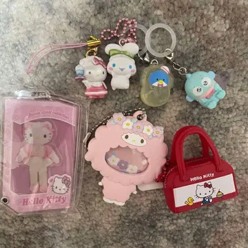산리오 메지루시 액세서리 키링 묶음 판매