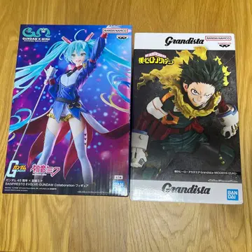 하츠네 미쿠 미도리야 이즈쿠 인형뽑기 경품 2개 세트