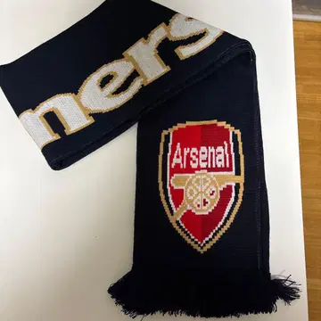 Arsenal 로고 머플러 네이비