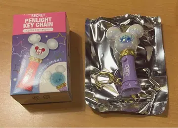 디즈니 스토어 시크릿 응원봉 키체인 스티치