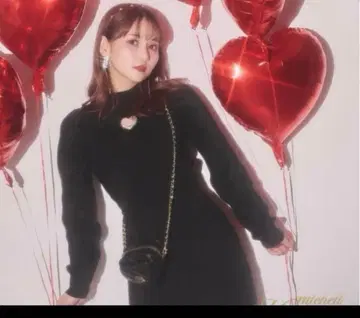 미셸 마카롱 원피스 니트