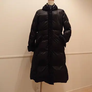 새상품급 잉게보그 다운 롱 코트 블랙 M~L