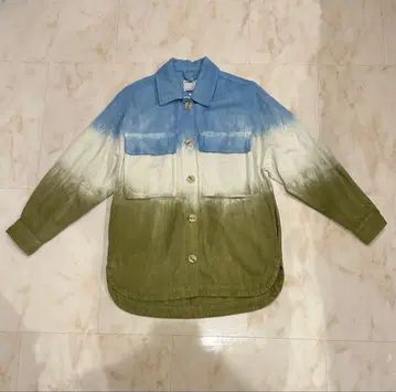 Bershka 그라데이션 데님 자켓 커버올