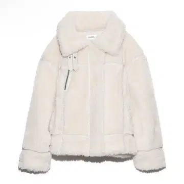 SNIDEL 에코 퍼 블루종 보아 자켓 보아 코트