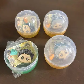 하이큐!! 미니코레 앞머리 클립 vol.2 사와무라 스가와라 이와이즈미