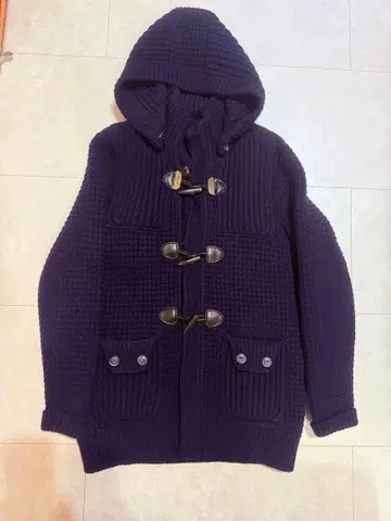 BARK 더플 코트 네이비 사이즈 M