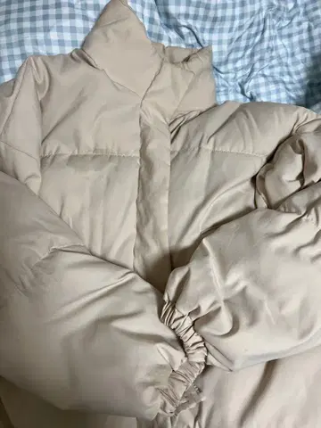 SEN TOKYO 스탠드 카라 숏 에코 다운 자켓