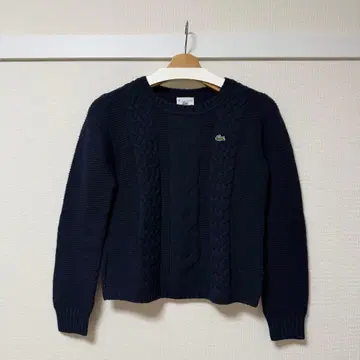LACOSTE 네이비 스웨터 42