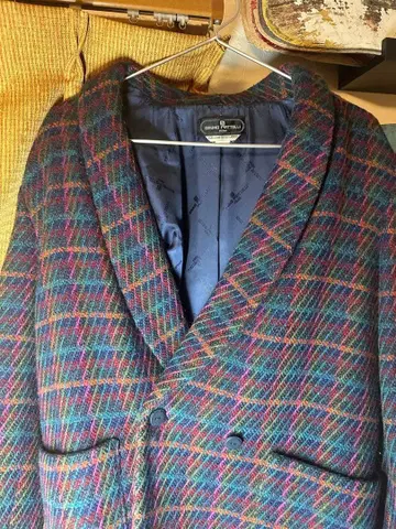 BRUNO PIATTELLI 체크 무늬 테일러드 자켓