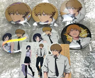 극장판 체인소 맨 레제 편 PARCO 레제 덴지 캔뱃지 스티커