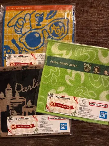 미세스 제일복권 G상 자카드 타월 3종