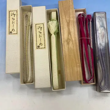 쇼와 레트로 허리띠 여러 가지 4개 세트