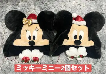 미키&미니 팬캡 크리스마스 2개 세트