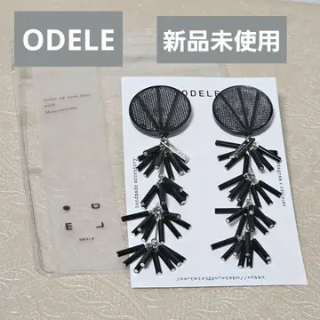 ODELE 블랙 귀걸이 미사용 새상품