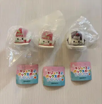 가챠 MUUKTOY 주스 박스 보이 피라미드 팩