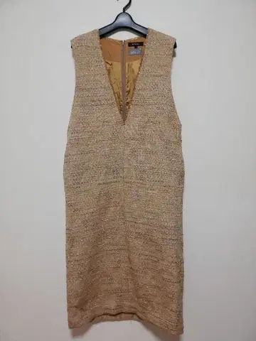 UNTITLED NALYA 트위드 오버롤 스커트 원피스