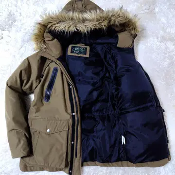 새상품급 Schott 슈노켈 다운 파카 퍼 페더 자켓