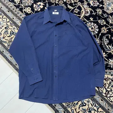 (구제 의류) 80s-90s arrow kent 체크 셔츠 블루 계열