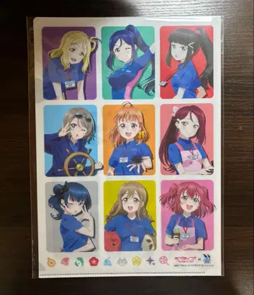 러브 라이브 선샤인 클리어 파일 집합 아와시마 마린파크