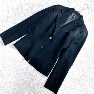 [컨디션 최상] INDVI 인디비 (36) 테일러드 자켓 블랙