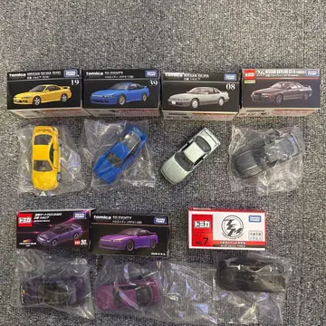 토미카 실비아 gtr 시빅 실에이티 7대 세트