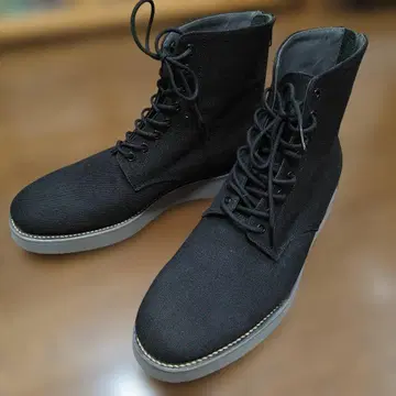 LAD MUSICIAN 라드뮤지션 레이스업 백 지퍼 부츠