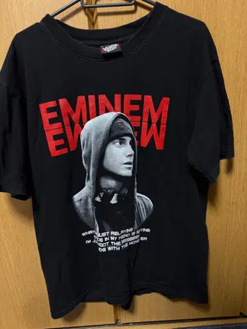 Eminem RAP GOD 티셔츠 M 사이즈 블랙