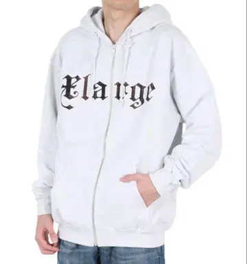 XLARGE 지퍼 후드티