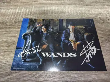 WANDS 사인 포함 5장 세트 A5 사이즈 아티스트 카드