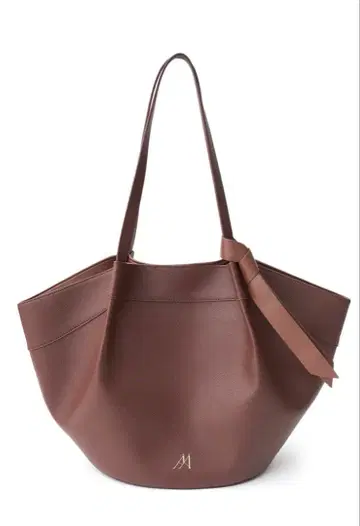 새상품 미사용*Aimeine 베셀 쉐이프 빅 토트백 (와인)