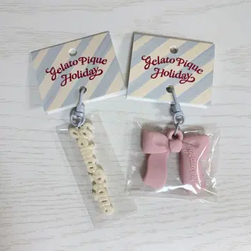 GELATO PIQUE 젤라피케 리본 참 키링