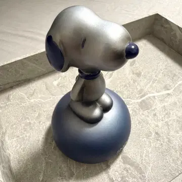 [ 레어 ] SNOOPY 스누피 오르골 일본제 Sankyo 실버