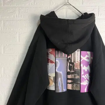 [레어] LONELY 론리 백 프린트 여자 여왕벌 후드티