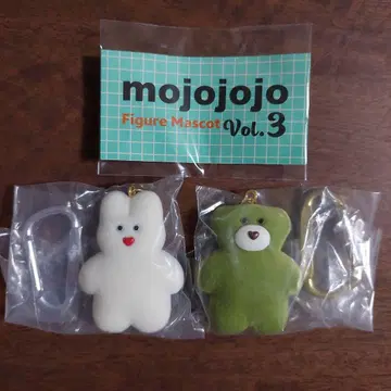 mojojojo 피규어 마스코트 Vol.3 2종 세트 곰 토끼
