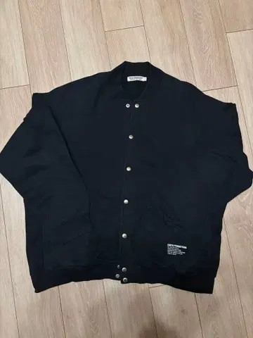 COOTIE PRODUCTIONS 쿠티 맨투맨 가디건 블랙