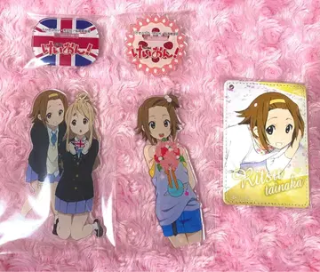 케이온! 타이나카 리츠 코토부키 츠무기 아크릴 스탠드 패스 케이스 세트