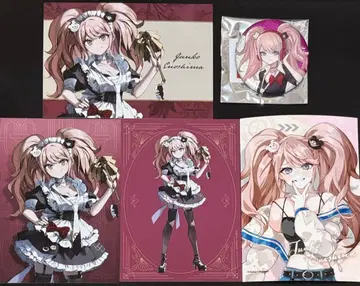 단간론파 에노시마 준코 브로마이드 글리터 캔뱃지