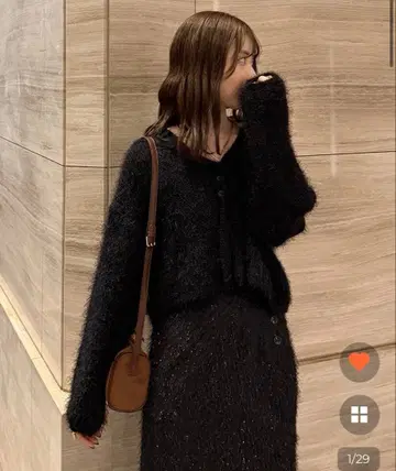 nugu 루즈핏 세일러 가디건